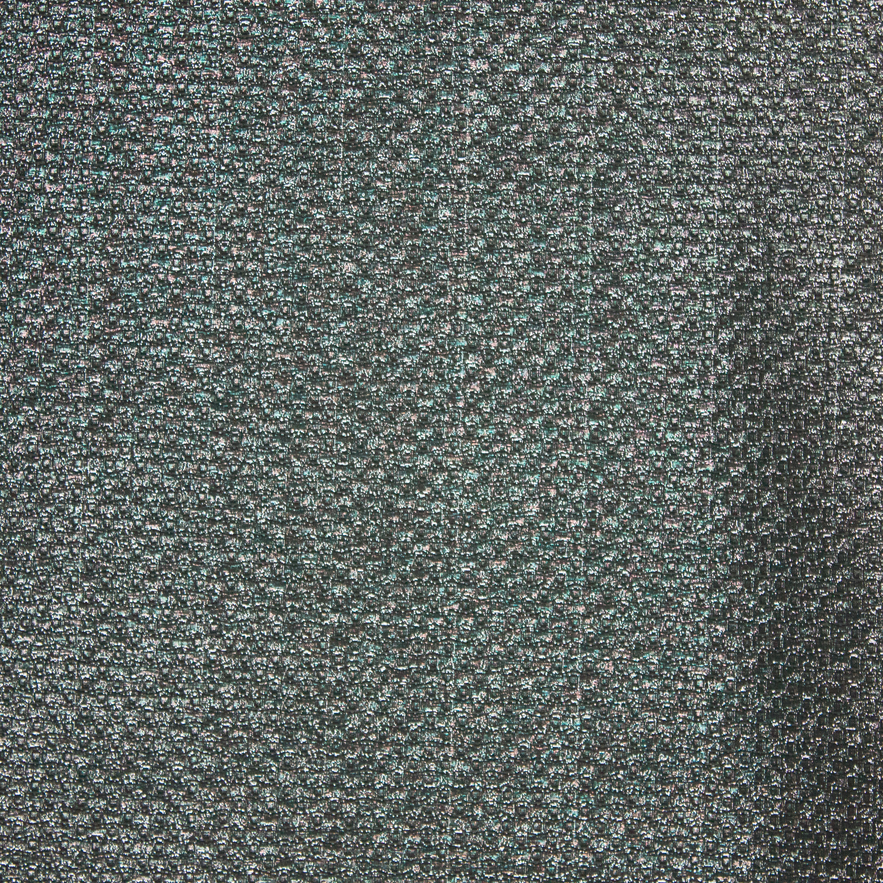 Changeant jacquard met ingeweven wafeltje zwart/zilver